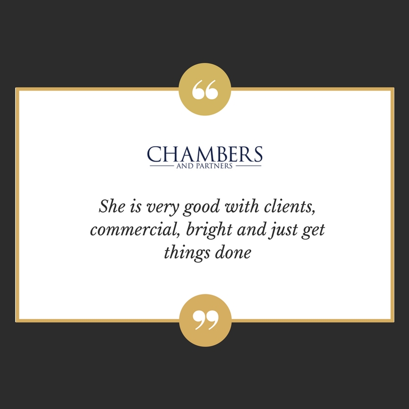 She is very good with clients, commercial, bright and just gets things done”-5